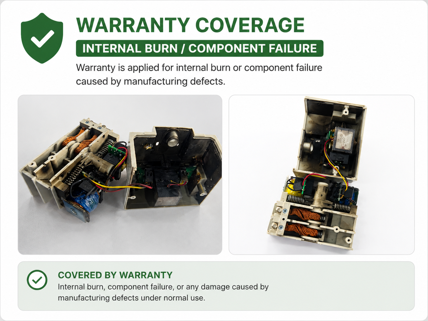 Warranty Covered
